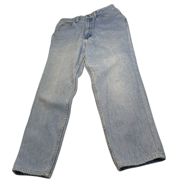 JORDACHE Wide Leg Tapered High Waisted Jeans Sz 12 - Picture 3 of 14